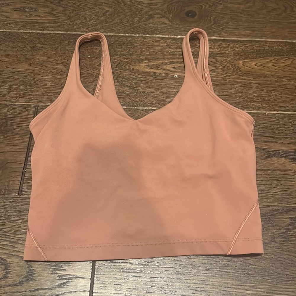 Align tank top in twilight rose